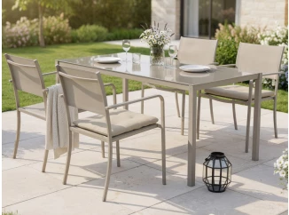Zahradní jídelní set Marbella, 5-dílný