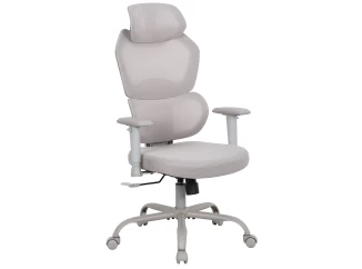 Kancelářská židle Dalida, světle šedá