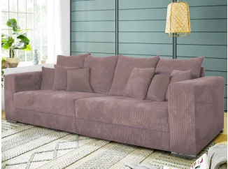 Pohovka Richard, světle růžová látka