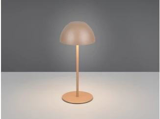 Nabíjecí LED stolní lampička Ortiz, coffee