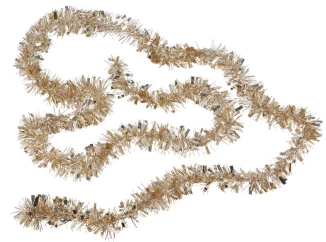 Vánoční řetěz 3 m, zlatý