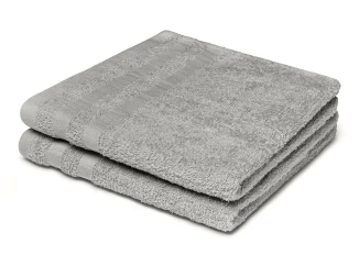 Ručník Miami 50x100 cm, stříbrný