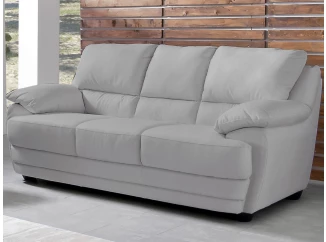 Trojsedák Nebolo, světle šedá látka v optice kůže