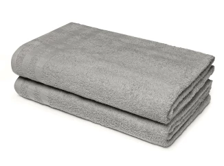 Osuška Miami 70x140 cm, stříbrná