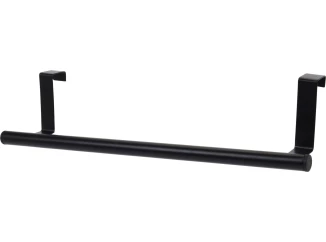 Držák na ručníky 36,5 cm, černý