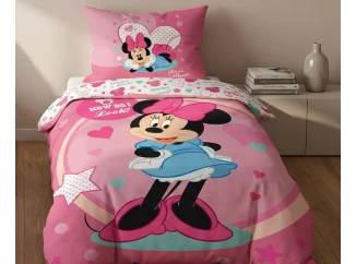 Dětské povlečení Minnie Sweet like me, růžové