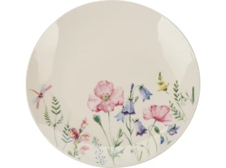 Dezertní talíř 20 cm, rozkvetlá louka