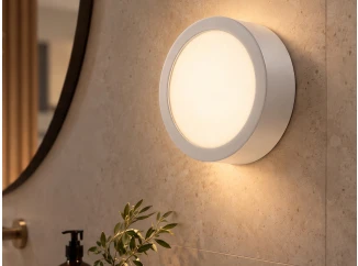 Stropní/nástěnné LED osvětlení Nexxo 12 cm, bílé kulaté