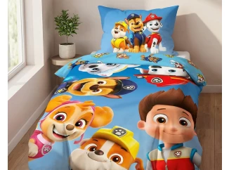 Dětské povlečení Paw Patrol, modré