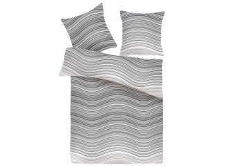 Povlečení Anya 140x200 cm, vlnky, renforcé