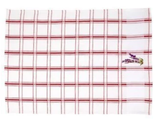 Kuchyňská utěrka Lawenda, červená