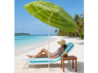 Zahradní slunečník Hawaii 180 cm, limetový