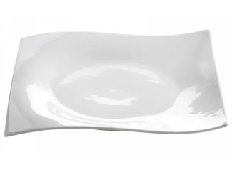 Mělký talíř Motion 27 cm, bílý