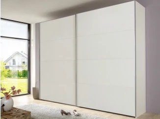 Šatní skříň Bert, 225 cm, bílá