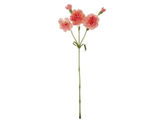 Umělá květina Karafiát 55 cm, růžová