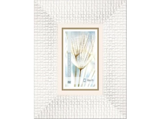 Fotorámeček Glamour 10x15 cm, bílý