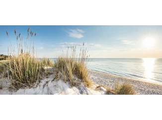 Panoramatický obraz na plátně U moře, 140x60 cm