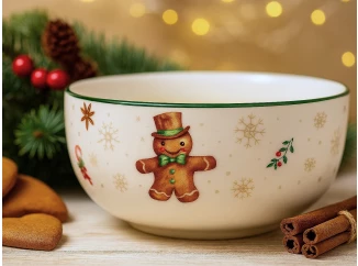 Vánoční miska Pan Perníček, 500 ml