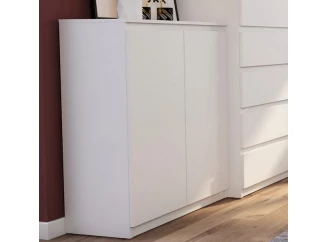 Skříňka Carlos 802D, bílá