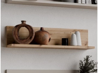 Police na zeď Asko Living, 60 cm, dub artisan