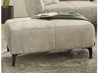 Velký taburet Salo, béžová látka