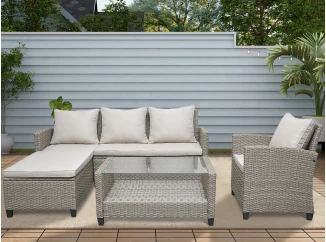 Sestava zahradního nábytku Stockholm (3-díly)