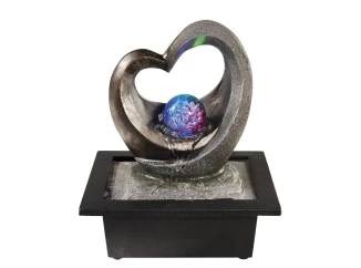 Vodní fontána LED RGB Lumineo srdce