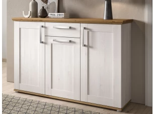 Komoda se zásuvkou Verona, 137 cm, modřín/dub artisan