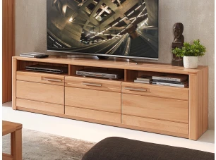 Široký TV stolek Nature One, 190 cm, masivní buk