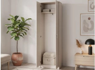 Šatní skříň Vincent, béžová kašmír