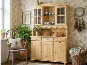 Široká vitrína In-Toscana, borovice