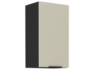 Horní kuchyňská skříňka Arona, 40 cm, kašmírová/černá