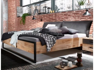 Postel Detroit 180x200 cm, prkenný dub