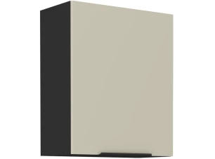 Horní kuchyňská skříňka Arona, 60 cm, kašmírová/černá