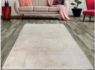 Koberec Fluffy Shaggy 120x160 cm, béžový