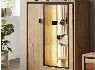 Set 2 ks lišta s LED světelným páskem (94,7 cm) barva světla teplá bílá