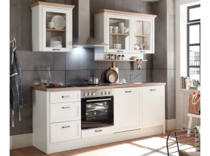 Kuchyňská linka Jasmin, bělená pinie/dub artisan