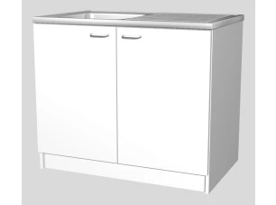 Skříňka s dřezem Speed DSPU 100, bílá