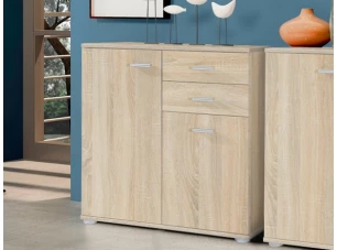 Skříňka se zásuvkami Mike, dub sonoma