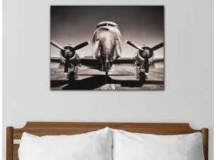 Obraz na plátně Vintage letadlo, 80x60 cm