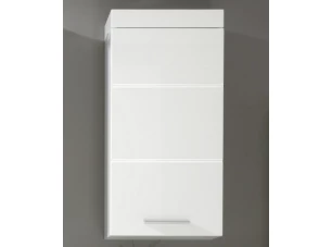 Koupelnová závěsná skříňka Amanda 501, lesklá bílá