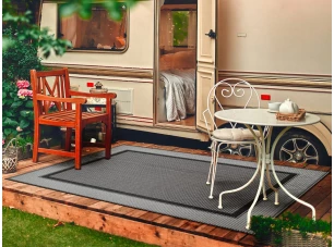 Venkovní koberec Arizona 120x170 cm, šedý