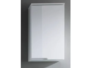 Koupelnová závěsná skříňka Spice, lesklá bílá