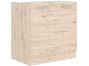 Dolní kuchyňská skříňka Bordeaux, 80 cm, dub bordeaux