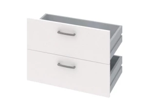 Sada zásuvek (2 ks) Mega 180, bílá