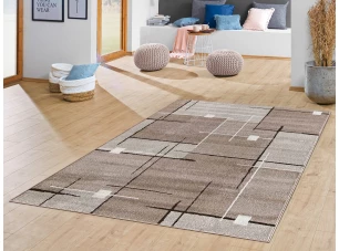 Koberec Mira 120x170 cm, béžová/hnědá