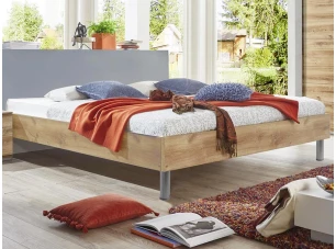 Postel Easy Plus 120x200 cm, prkenný dub