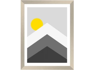 Rámovaný obraz Geometrické umění, 18x24 cm