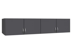 Skříňový nástavec Case, 181 cm, tmavě šedý