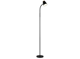 Stojací LED lampa Pongo, černá
